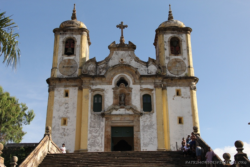 Igreja de Nossa Senhora do Rosário dos Pretos e Santa Efigênia - Ouro Preto - MG