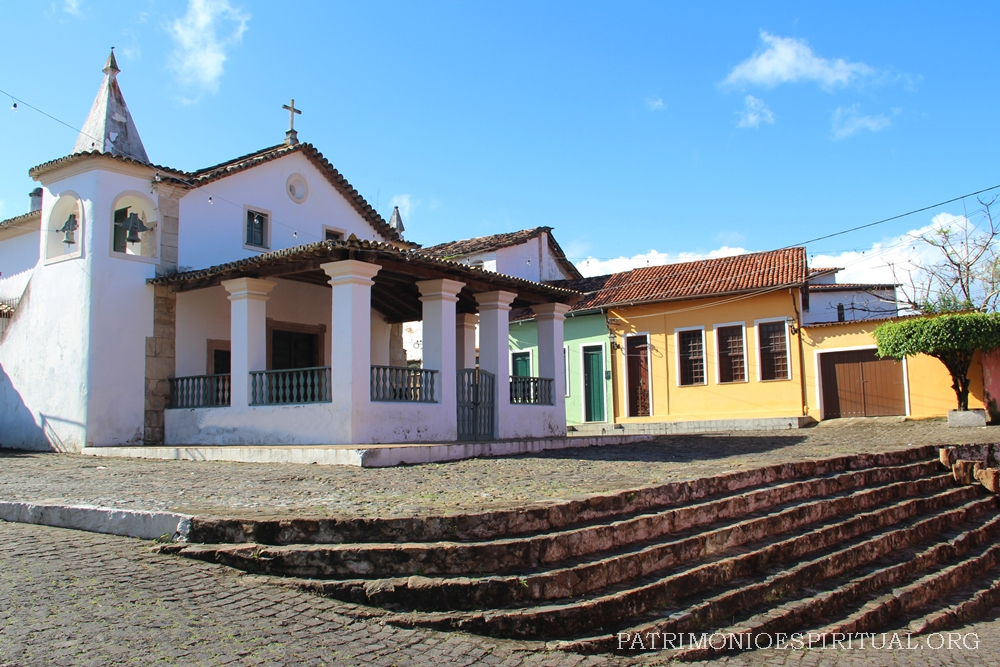 A igreja de Nossa Senhora da Ajuda, a mais antiga de Cachoeira.